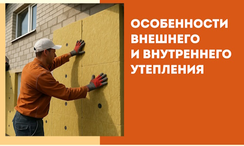 Какие особенности внешнего и внутреннего утепления в Канске