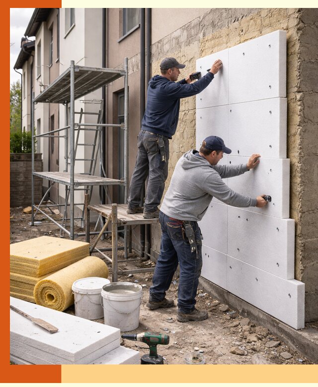 Утепление таунхауса с гарантией комфорта в Канске