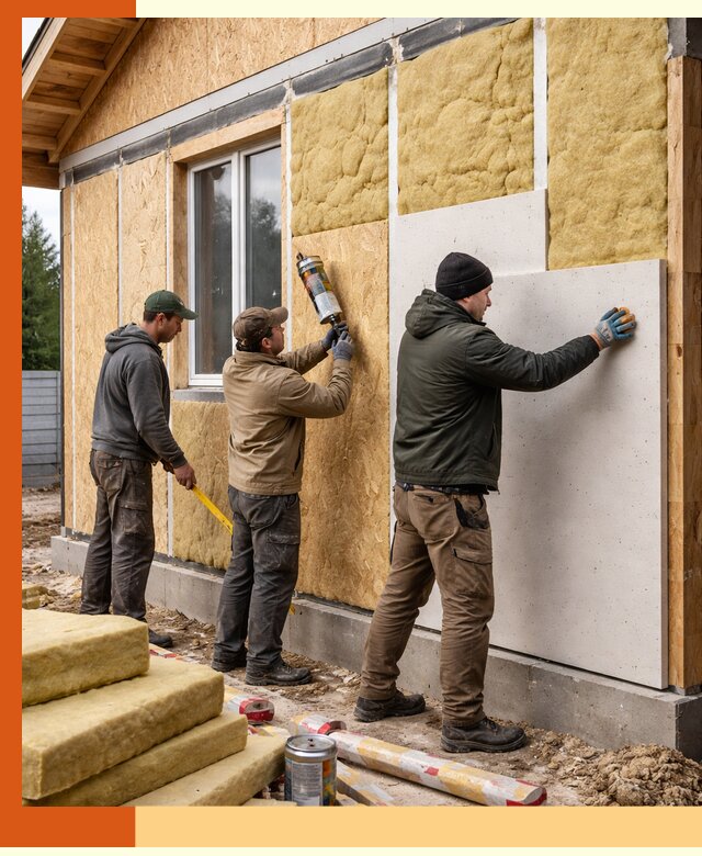 Профессиональное утепление дома из SIP-панелей в Канске