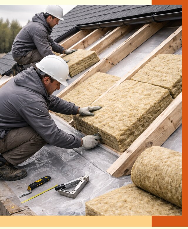 Утепление крыши в Канске от 2022 руб./м2 — комплексное утепление кровли | ТепломастерКнс