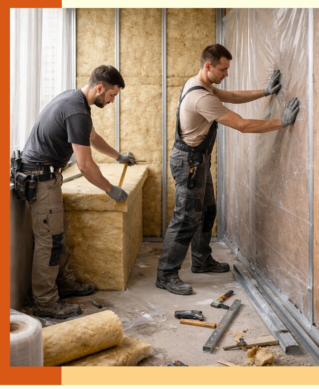 Профессиональное утепление лоджии в Канске эффективно и надежно