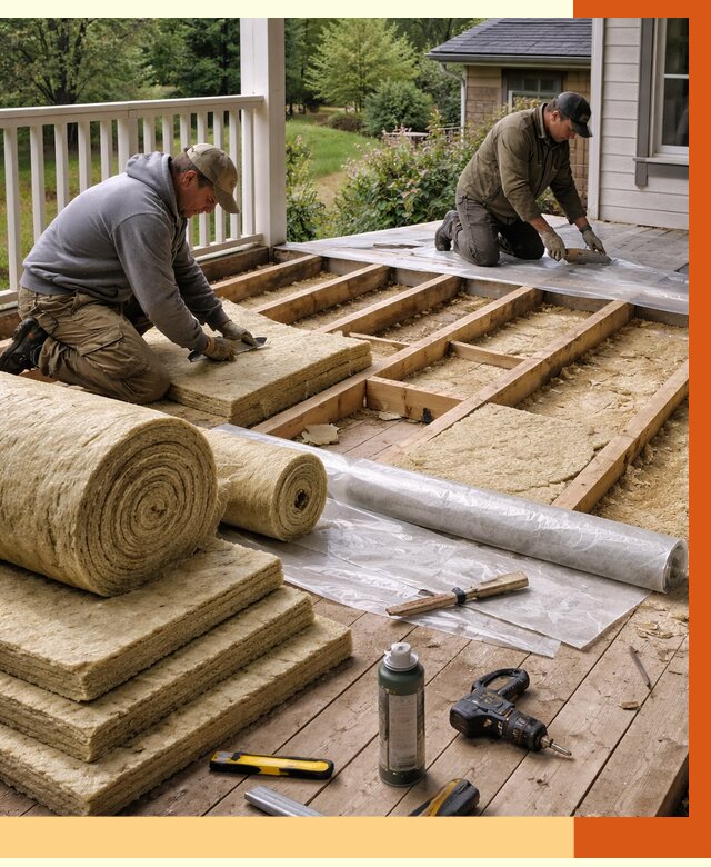 Утепление террасы в Канске от 4590 руб./м2 — утеплить террасу под ключ | ТепломастерКнс