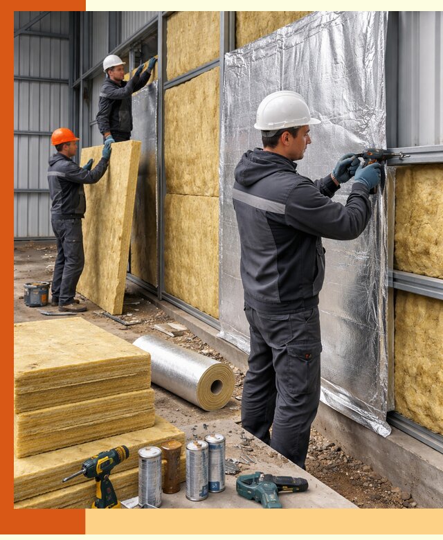 Утепление металлического ангара профессионально в Канске