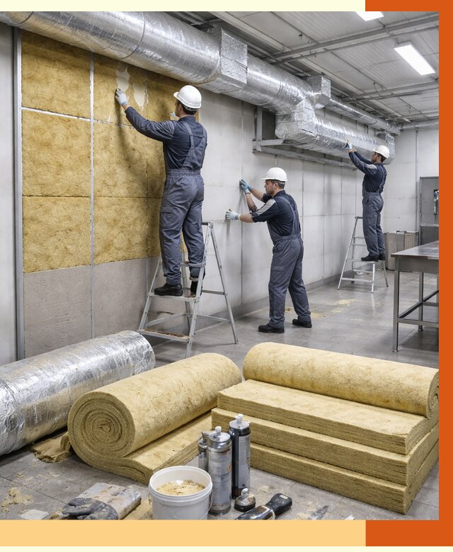 Утепление пищевого цеха в Канске от 13661 руб./м² — комплексно под ключ | ТепломастерКнс