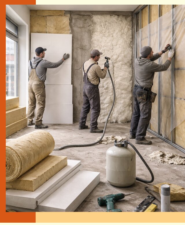 Утепление магазина в Канске: комплексные решения по теплоизоляции