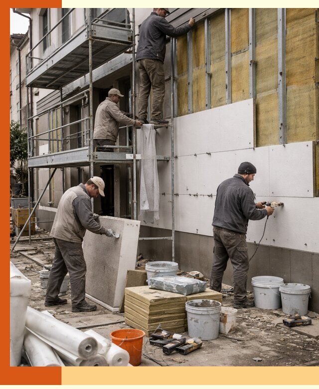 Утепление гостиницы под ключ в Канске с гарантией качества