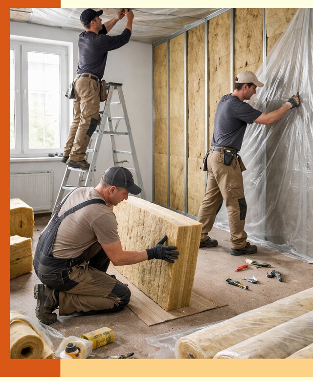 Утепление офисных помещений под ключ в Канске