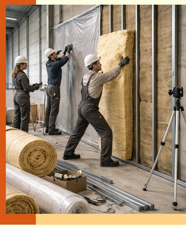 Утепление складского терминала в Канске профессионально и надёжно