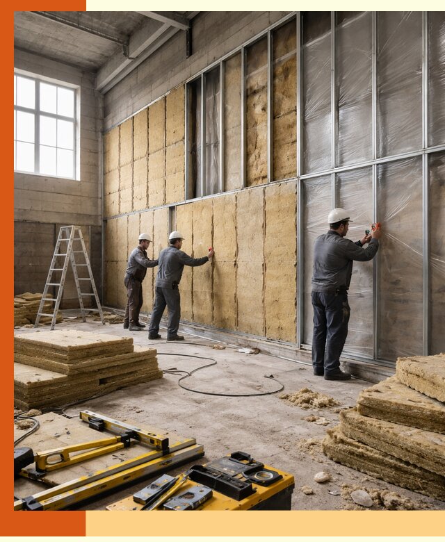 Утепление спортивного зала в Канске качественно и недорого