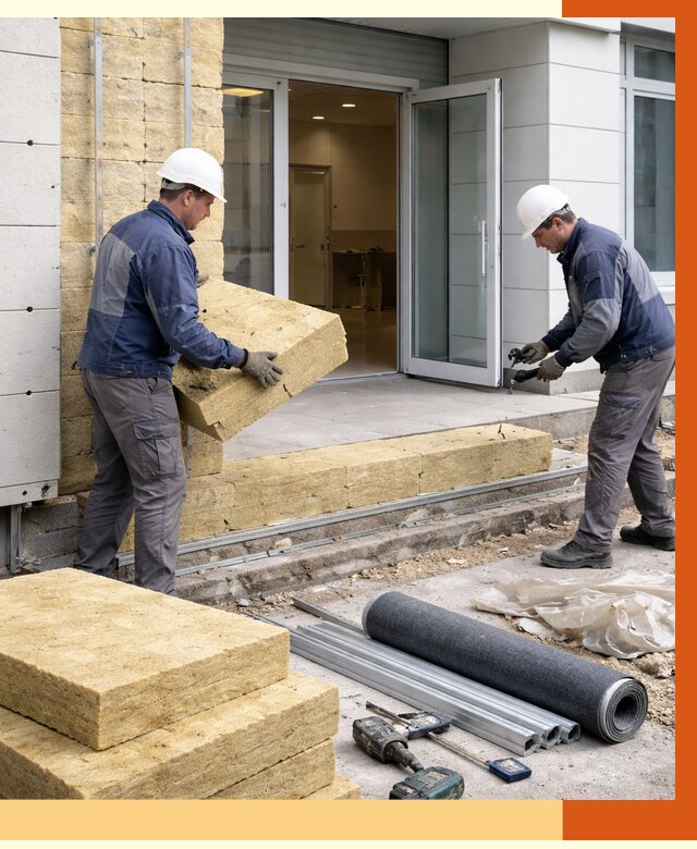 Утепление медицинского центра в Канске под ключ от 13661 руб./м² | ТепломастерКнс