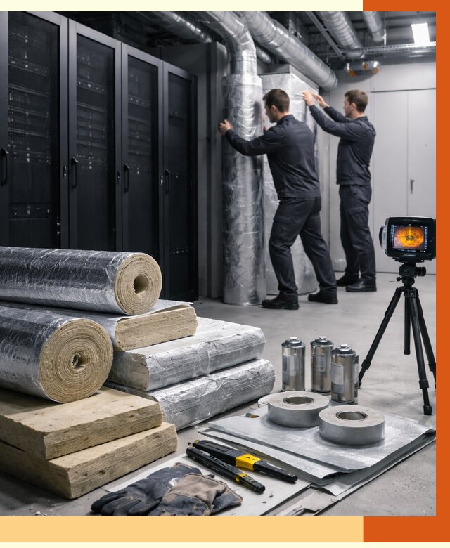 Утепление серверной в Канске от 9290 руб./м² — комплексно под ключ | ТепломастерКнс