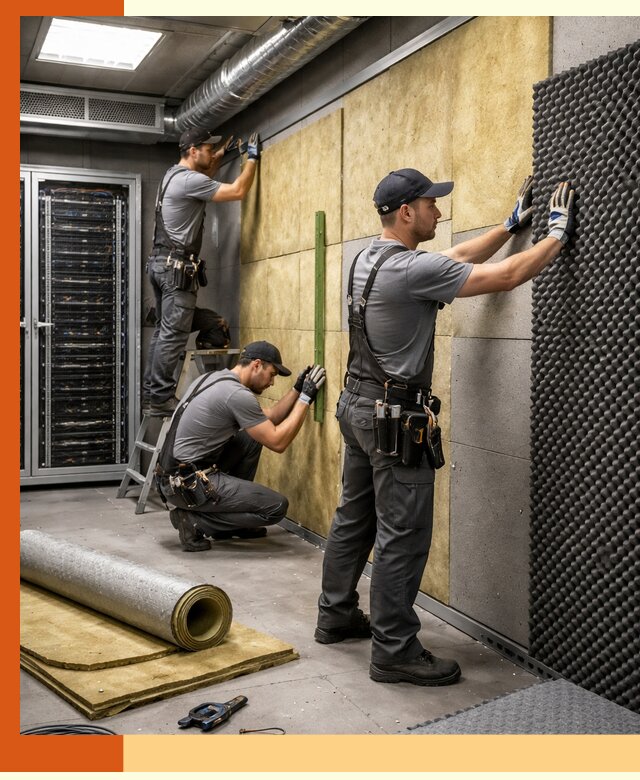 Утепление серверной комнаты профессионально в Канске