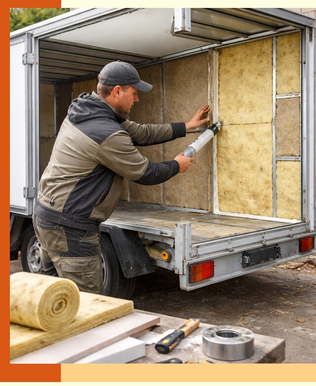 Профессиональное утепление прицепа в Канске для любых условий