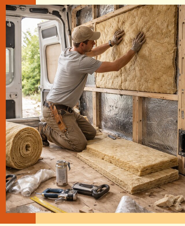 Утепление кемпера под ключ в Канске с гарантией качества