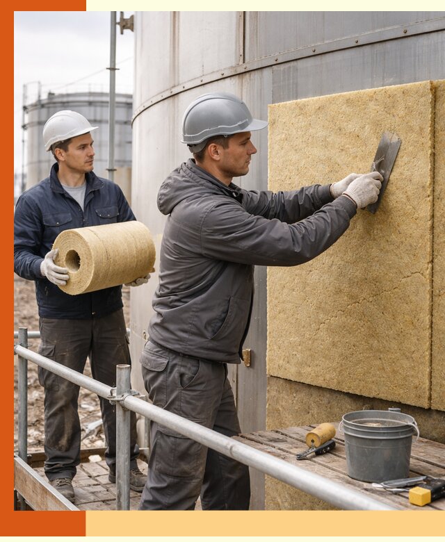 Профессиональное утепление резервуара и теплоизоляция в Канске