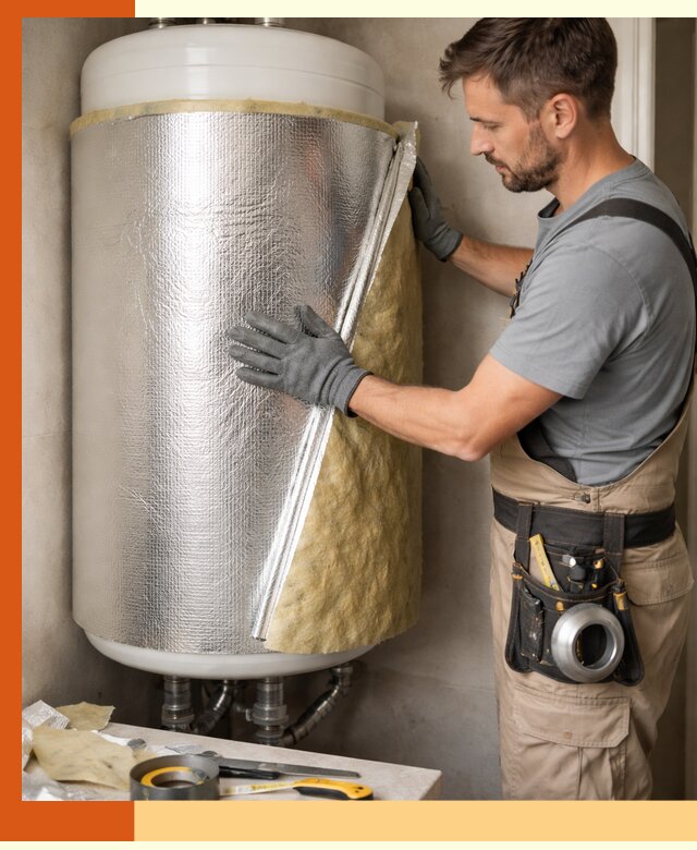 Утепление бойлера в Канске для снижения теплопотерь и экономии энергии