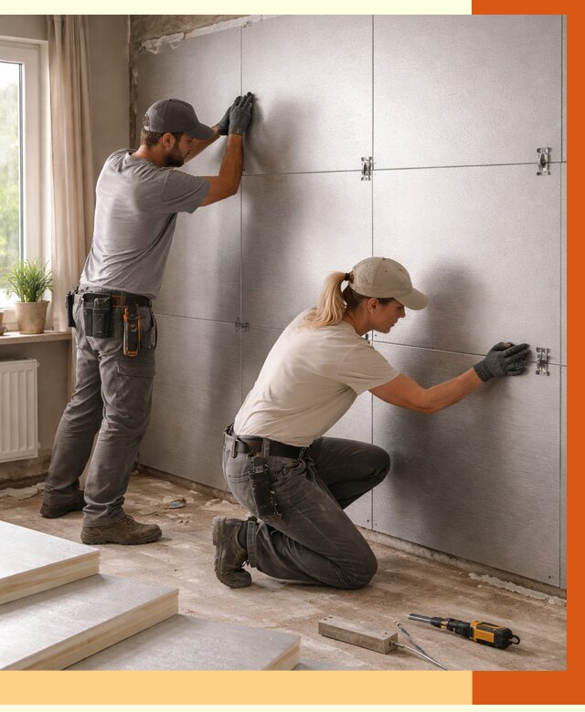 Утепление PIR панелями в Канске от 4590 руб. под ключ | ТепломастерКнс