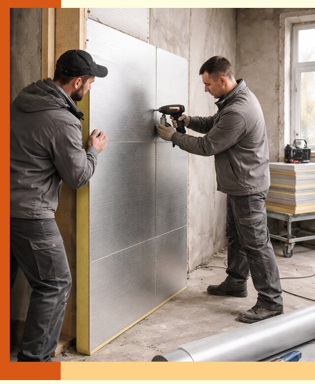 Утепление PIR панелями домов и зданий в Канске