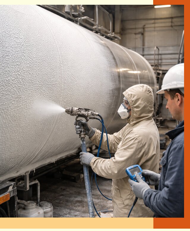Утепление автоцистерны жидкой теплоизоляцией в Канске от 15847 руб. под ключ | ТепломастерКнс