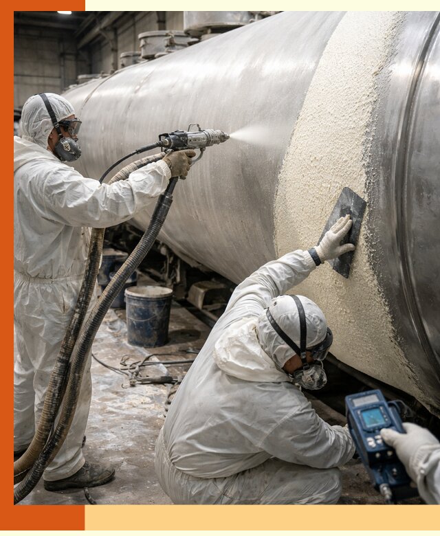 Утепление автоцистерн жидкой теплоизоляцией в Канске