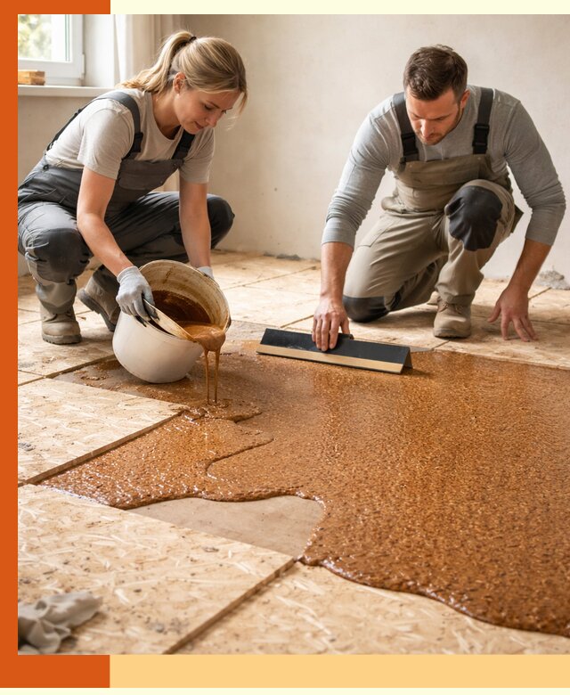 Утепление пола жидкой пробкой в Канске для квартир и домов