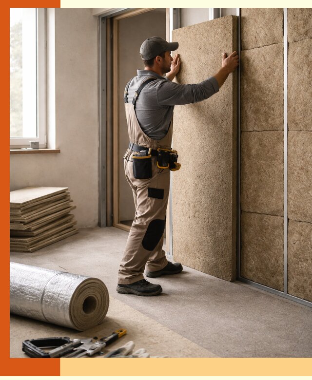 Шумоизоляция дома в Канске — комплексная защита от шума