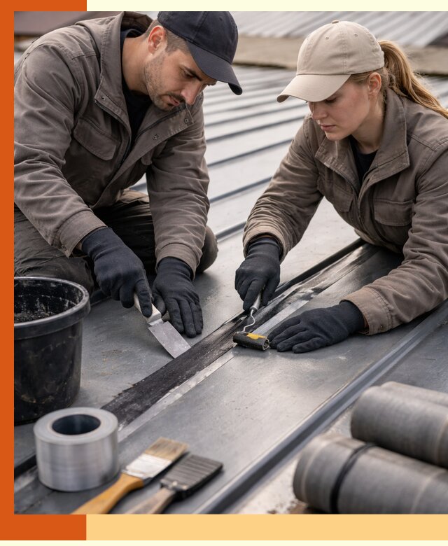Гидроизоляция фальцевой кровли в Канске качественно и надежно