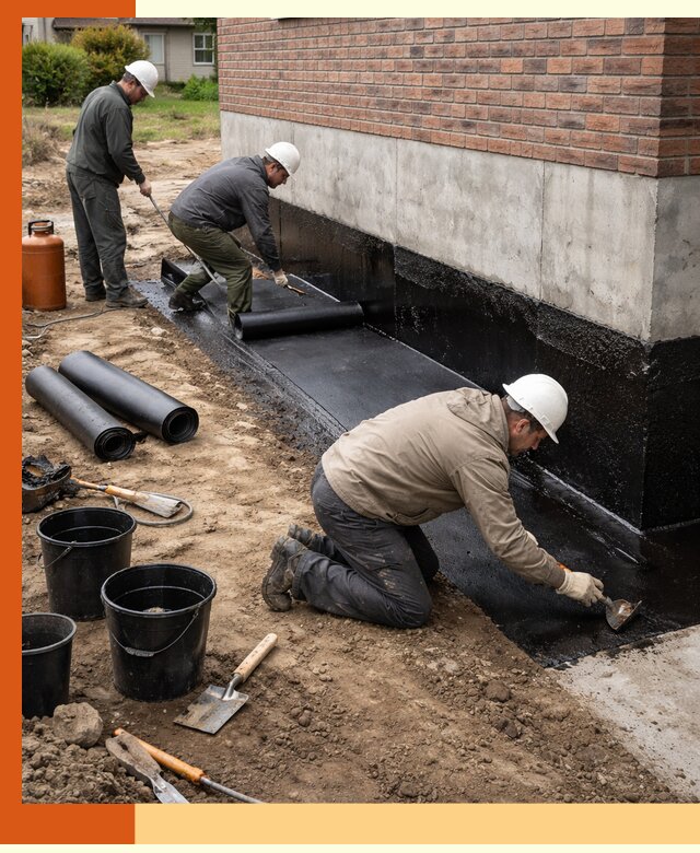 Гидроизоляция фундамента в Канске: надежная защита строений