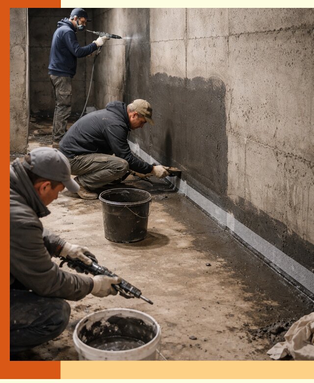 Гидроизоляция подвала в Канске — комплексная защита от влаги