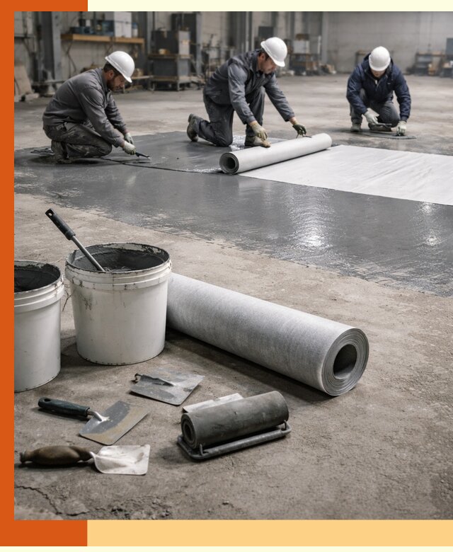 Гидроизоляция промышленного пола в Канске — защита и долговечность