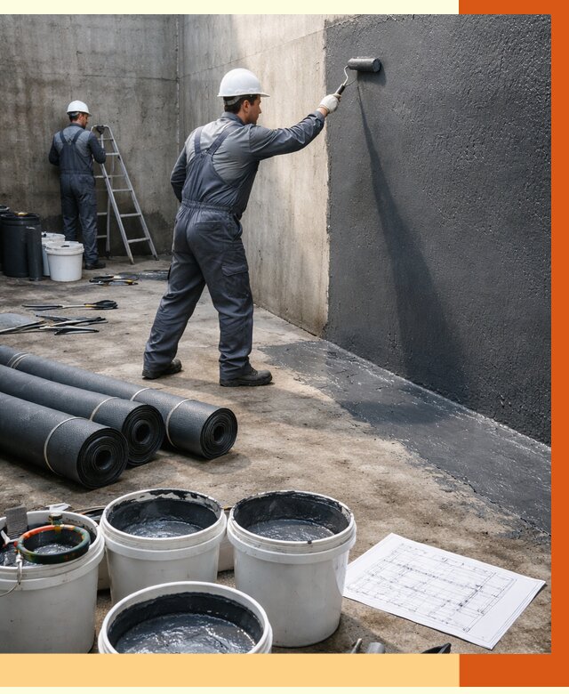 Гидроизоляция резервуара в Канске от 131148 руб. под ключ | ТепломастерКнс