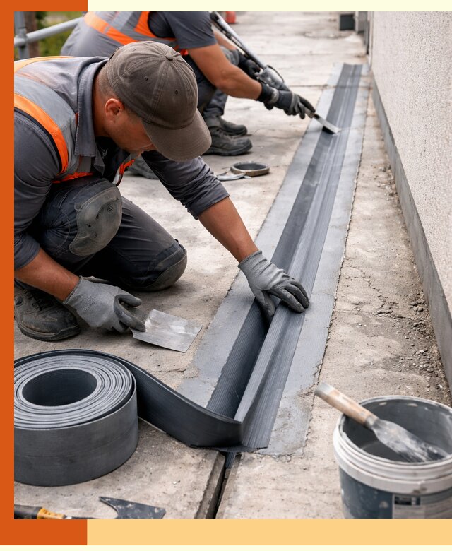 Гидроизоляция деформационного шва в Канске профессионально и надежно