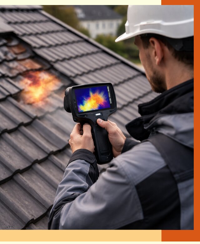 Тепловизионное обследование кровли в Канске от 4918 руб. — ТепломастерКнс под ключ