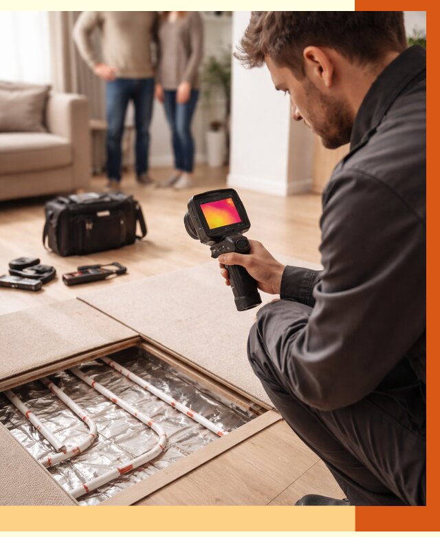 Тепловизионное обследование теплого пола в Канске от 4918 руб. — ТепломастерКнс