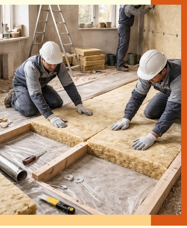 Восстановление теплоизоляции в Канске от 9290 руб. — ремонт утепления под ключ | ТепломастерКнс