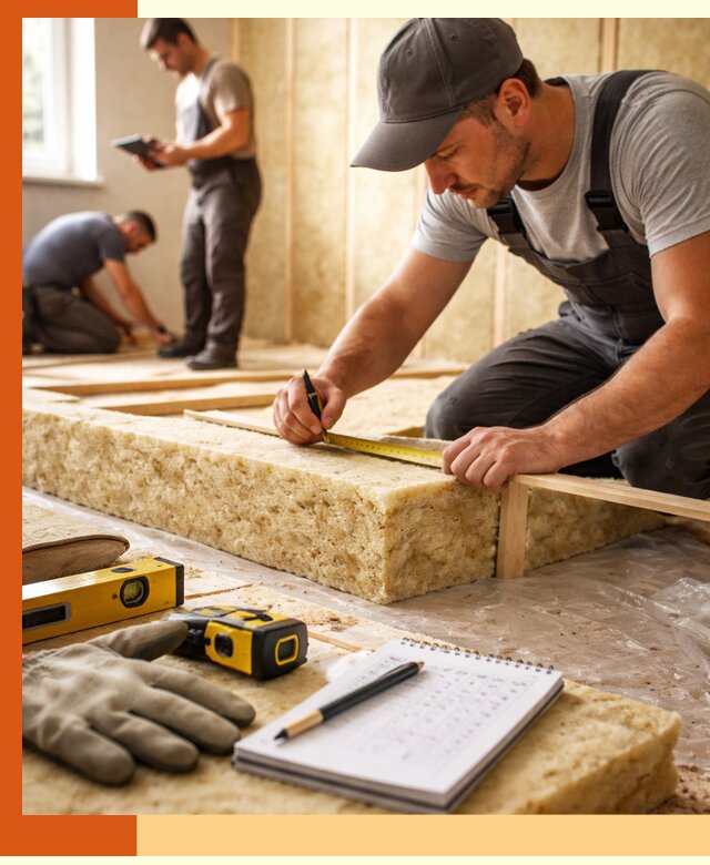 Расчет толщины утеплителя для зданий и помещений в Канске