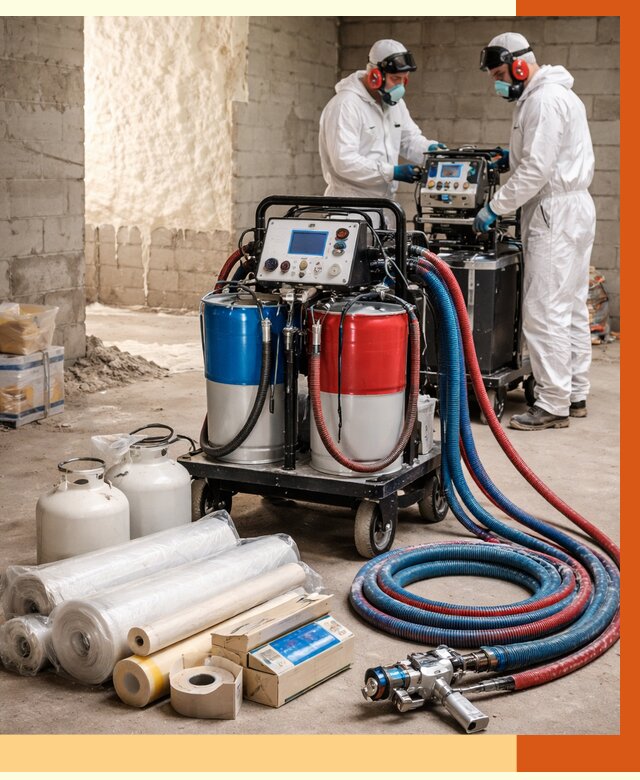 Аренда установки для напыления ППУ в Канске от 38252 руб. | ТепломастерКнс